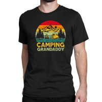 Mens Mountain Vintage Camping Daddy Father's Day Classic T-shirt | Artistshot