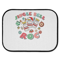 Crna Icu Nurse Christmas, Jingle Bell Roc Xmas Anesthetist Long Sleeve Rear Car Mat | Artistshot