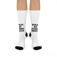 World's Best Soldering Inspector T Shirt Crew Socks | Artistshot