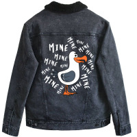 Vintage Retro Crush Finding Nemo Awesome For Music Fans Unisex Sherpa-lined Denim Jacket | Artistshot