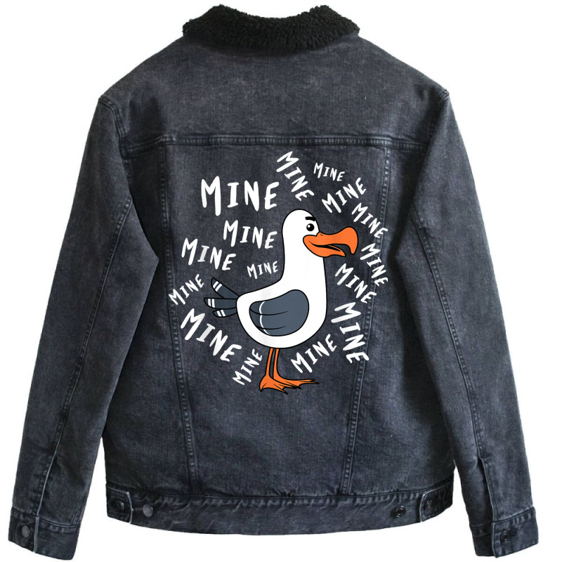 Vintage Retro Crush Finding Nemo Awesome For Music Fans Unisex Sherpa-lined Denim Jacket | Artistshot