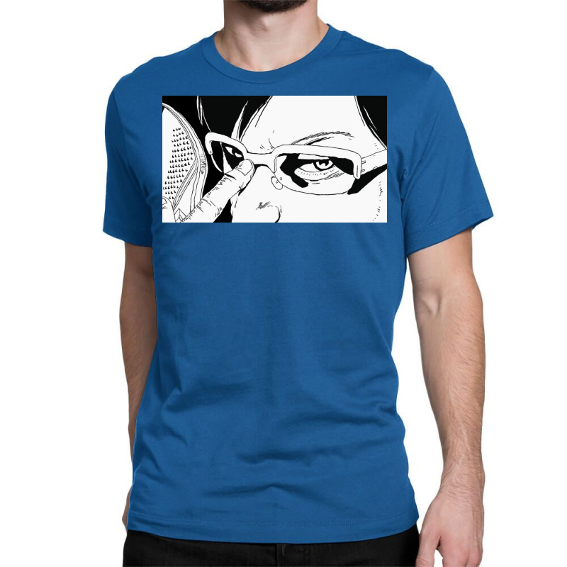 Smile Ping Pong The Animation Poster Blue Classic T-shirt by gelezaconolea | Artistshot