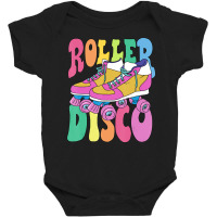 Trending Roller Skate Retro 70s Derby Skater Girl Roller Disco Baby Bodysuit | Artistshot