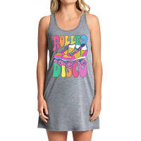 Trending Roller Skate Retro 70s Derby Skater Girl Roller Disco Tank Dress | Artistshot