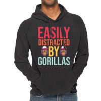 Easily Distracted T  Shirteasily Distracted By Gorillas T  Shirt Vintage Hoodie | Artistshot