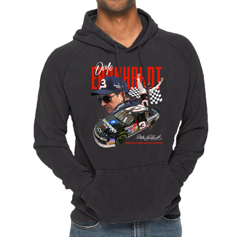 Dale Earnhardt Hippie Vintage Hoodie | Artistshot