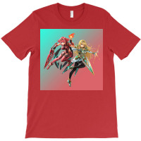 Pyra Amp Mythra Smash Ultimate Artwork Poster Cool T-shirt | Artistshot