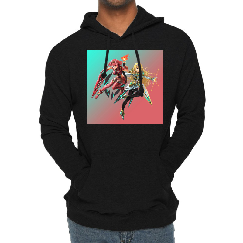 Pyra Amp Mythra Smash Ultimate Artwork Poster Cool Lightweight Hoodie | Artistshot