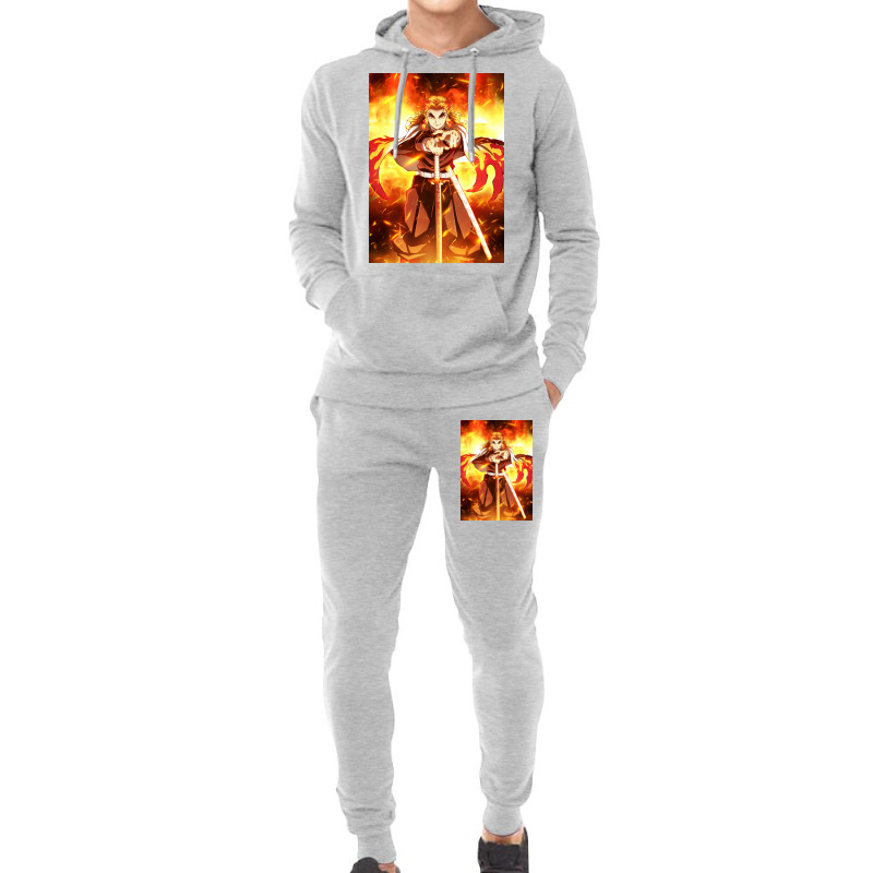 Rengoku Kyjur Poster Aesthetic Hoodie & Jogger Set | Artistshot