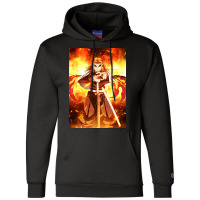 Rengoku Kyjur Poster Aesthetic Champion Hoodie | Artistshot