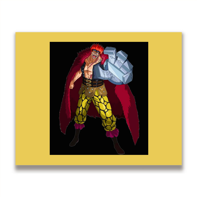 One Piece Eustass Kid Poster Hippie Metal Print Horizontal | Artistshot