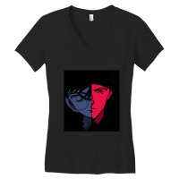 Detective Conan And Vermouth Classic Women's V-neck T-shirt | Artistshot