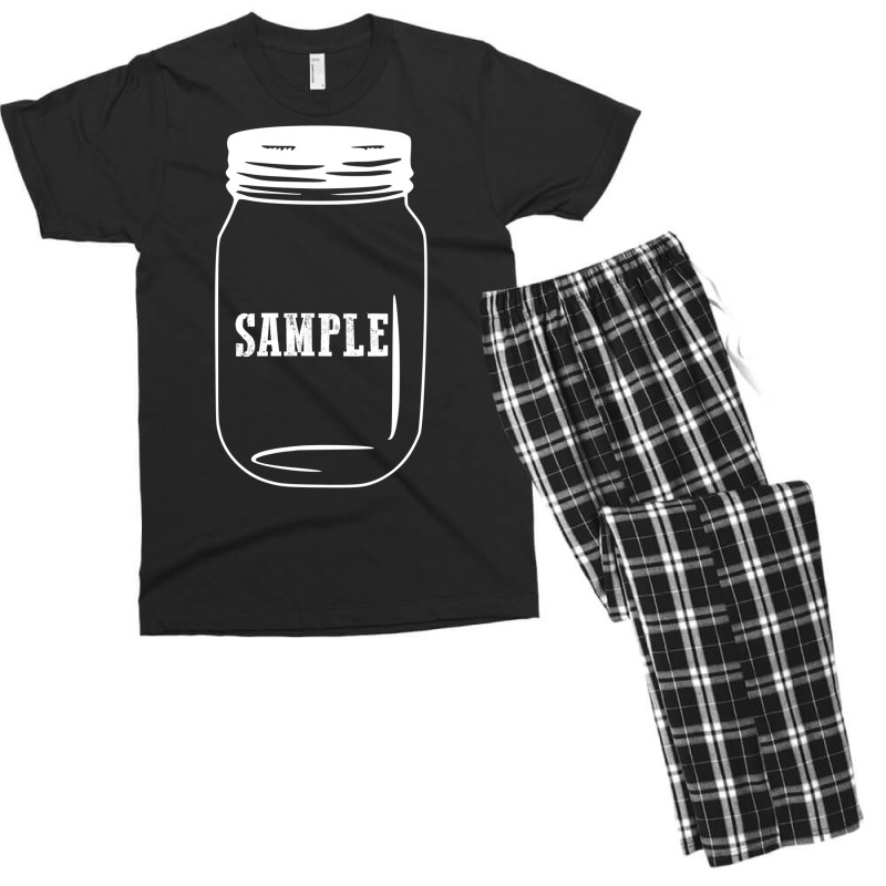 Sample In A Jar   Travel Men's T-shirt Pajama Set | Artistshot