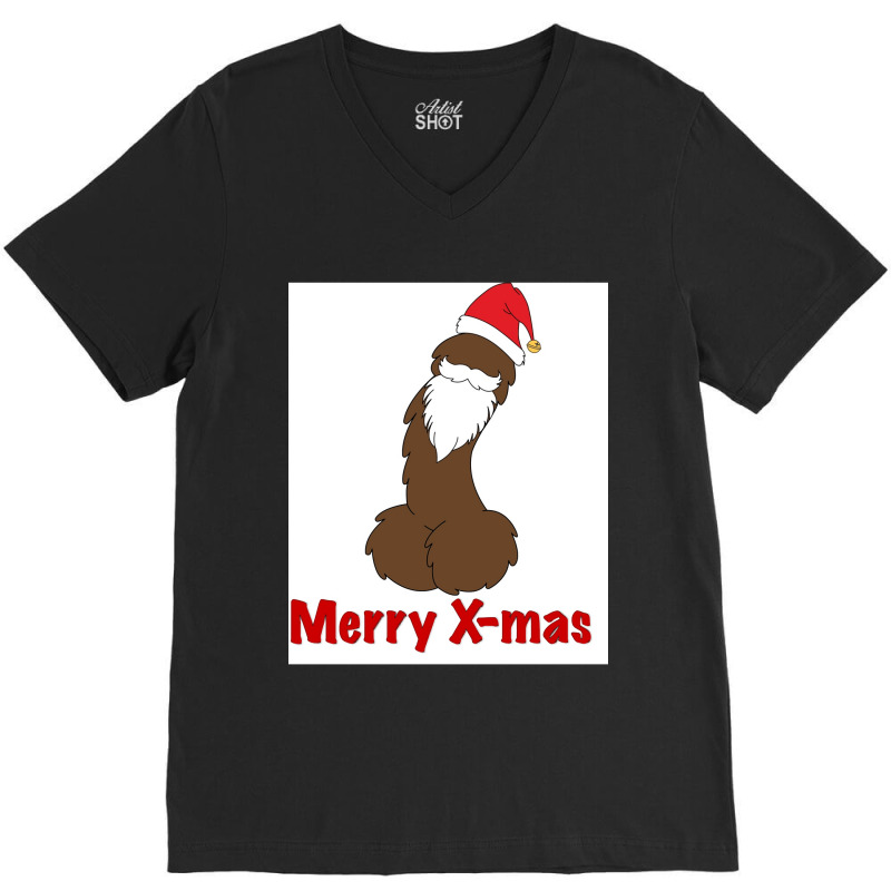 Hot Trend Hormone Monster Santa V-Neck Tee by Sizemore Adame | Artistshot