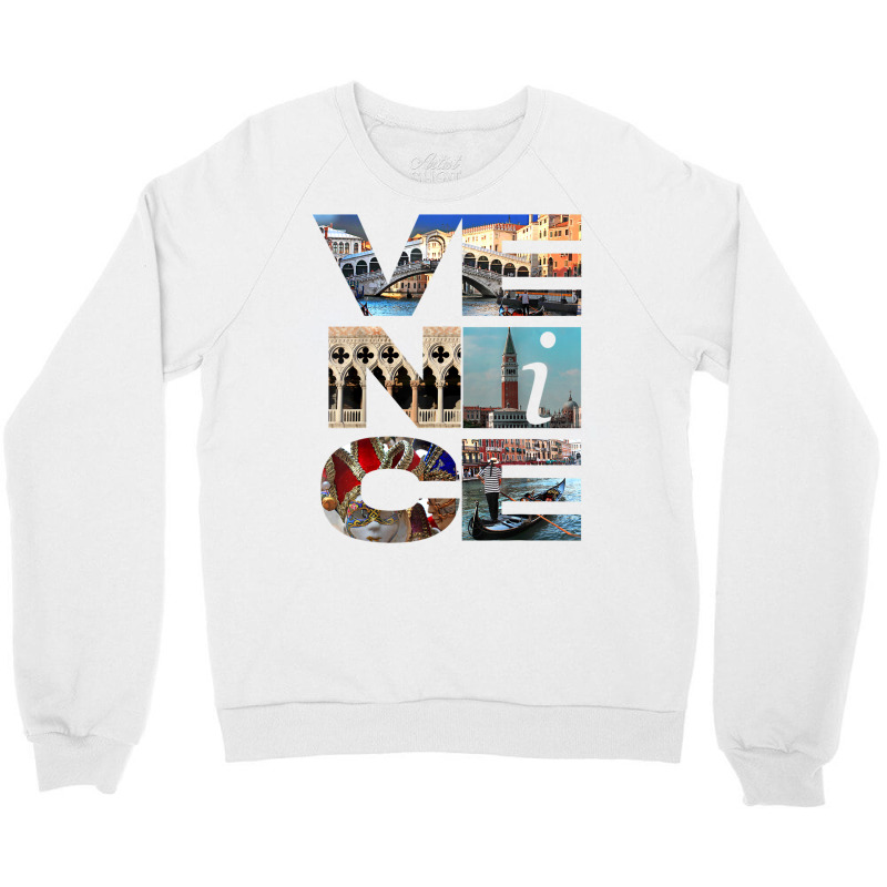 Venice, Trip To Italy, Rialto Bridge, Grand Canal, Gondola T Shirt Crewneck Sweatshirt | Artistshot