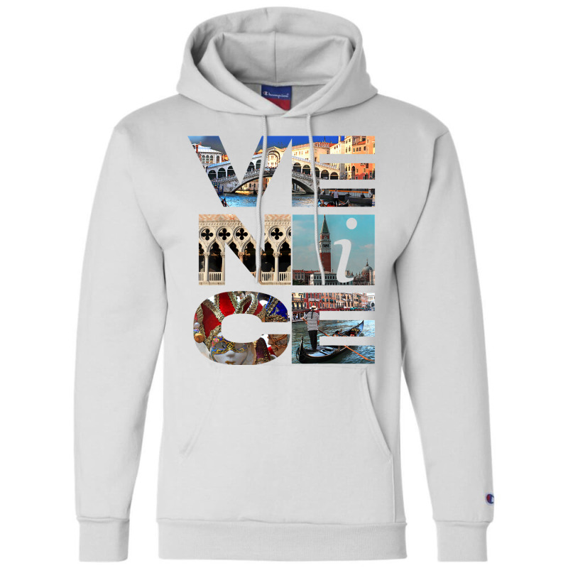 Venice, Trip To Italy, Rialto Bridge, Grand Canal, Gondola T Shirt Champion Hoodie | Artistshot