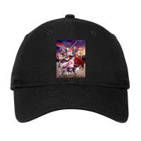 Plunderer Purandara Artwork Sunset Team Fight In The City Poster Adjustable Cap | Artistshot