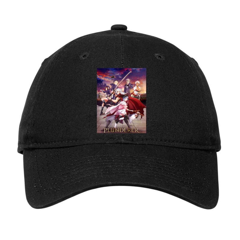 Plunderer Purandara Artwork Sunset Team Fight In The City Poster Adjustable Cap | Artistshot