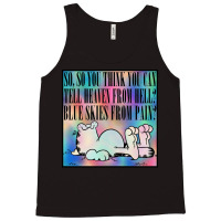 So You Think You Can Tell Heaven From Hell Nihilist Meme Design Tank Top | Artistshot