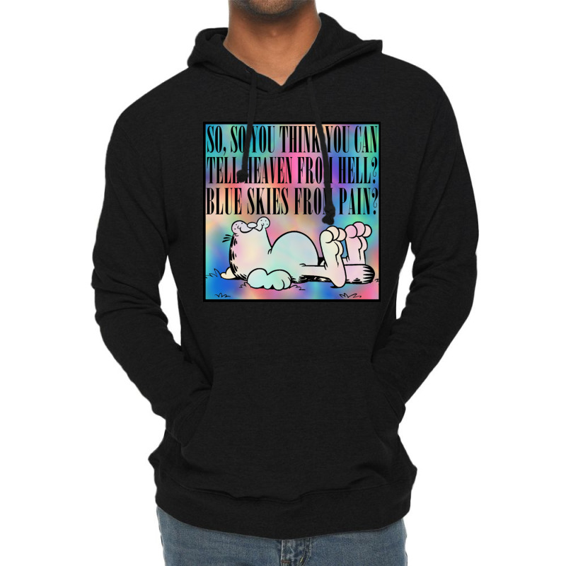 So You Think You Can Tell Heaven From Hell Nihilist Meme Design Lightweight Hoodie by CaridadAlstott | Artistshot