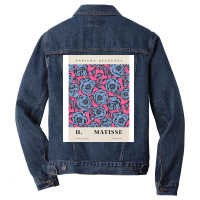 Blue Flower H Matisse Men Denim Jacket | Artistshot