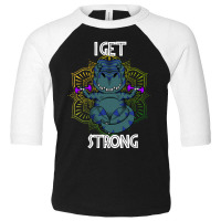 Limited Edition I Get Strong Toddler 3/4 Sleeve Tee | Artistshot