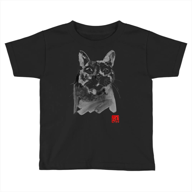 Limited Edition Stunned Cat Toddler T-shirt by laurynvanhoose | Artistshot