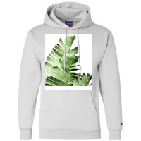 Banana Leaves2 Champion Hoodie | Artistshot