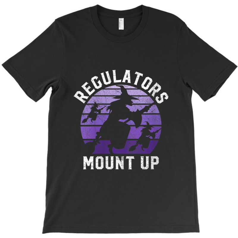 Womens Regulators Mount Up Halloween Witch V-neck T-shirt | Artistshot