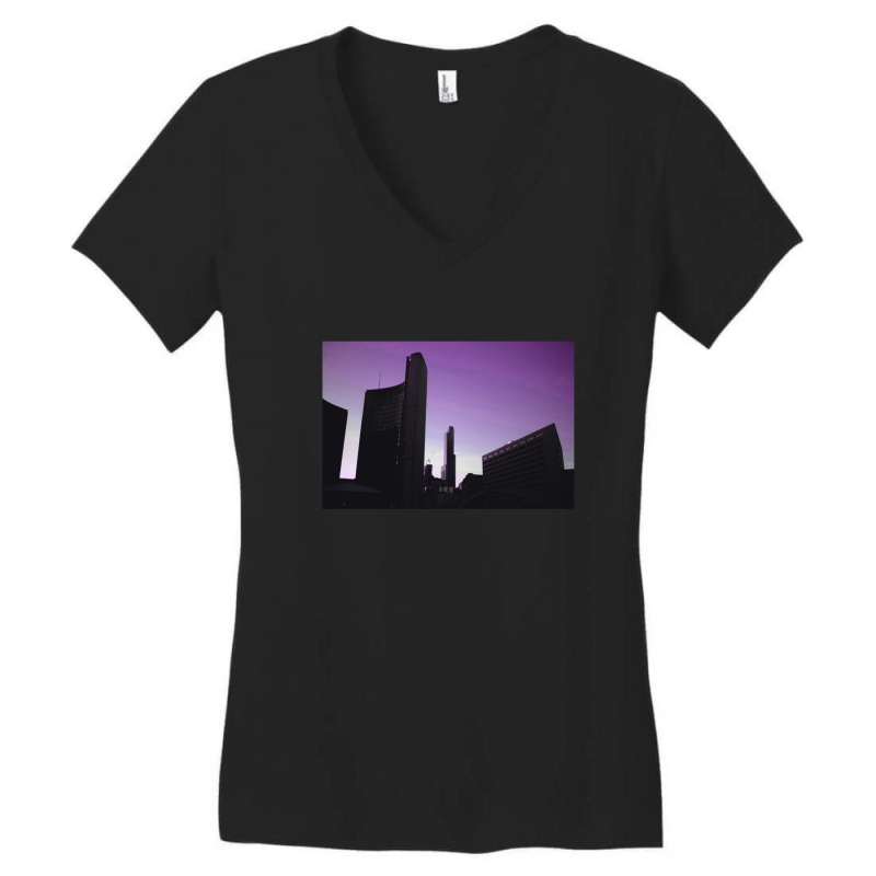 Toronto City Canada Gift Women's V-Neck T-Shirt by LanaErica | Artistshot