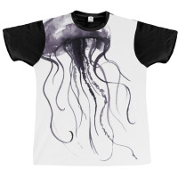 Abstract Jellyfish Graphic T-shirt | Artistshot