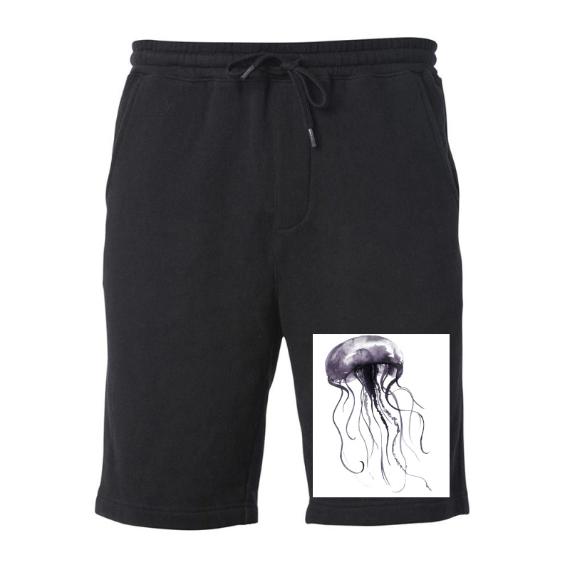 Abstract Jellyfish Fleece Short by annisalrimiy | Artistshot