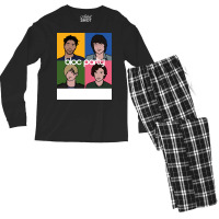 Bloc Party [original Line Up] Men's Long Sleeve Pajama Set | Artistshot