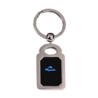 The Playmaker Silver Rectangle Keychain | Artistshot