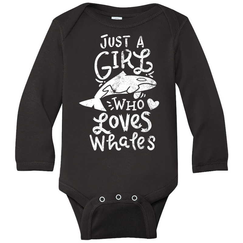 Hot Trend Whales Marine Biologist Gift Biology Long Sleeve Baby Bodysuit | Artistshot