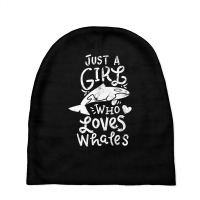 Hot Trend Whales Marine Biologist Gift Biology Baby Beanies | Artistshot