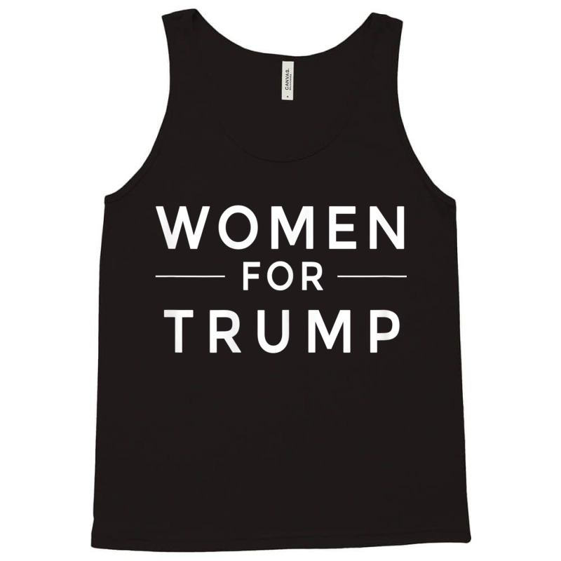 Womens Women For Trump 2020 Pink Tee Tank Top | Artistshot