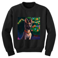 Hot Trend Cute Belgian Shepherd Drawing Youth Sweatshirt | Artistshot