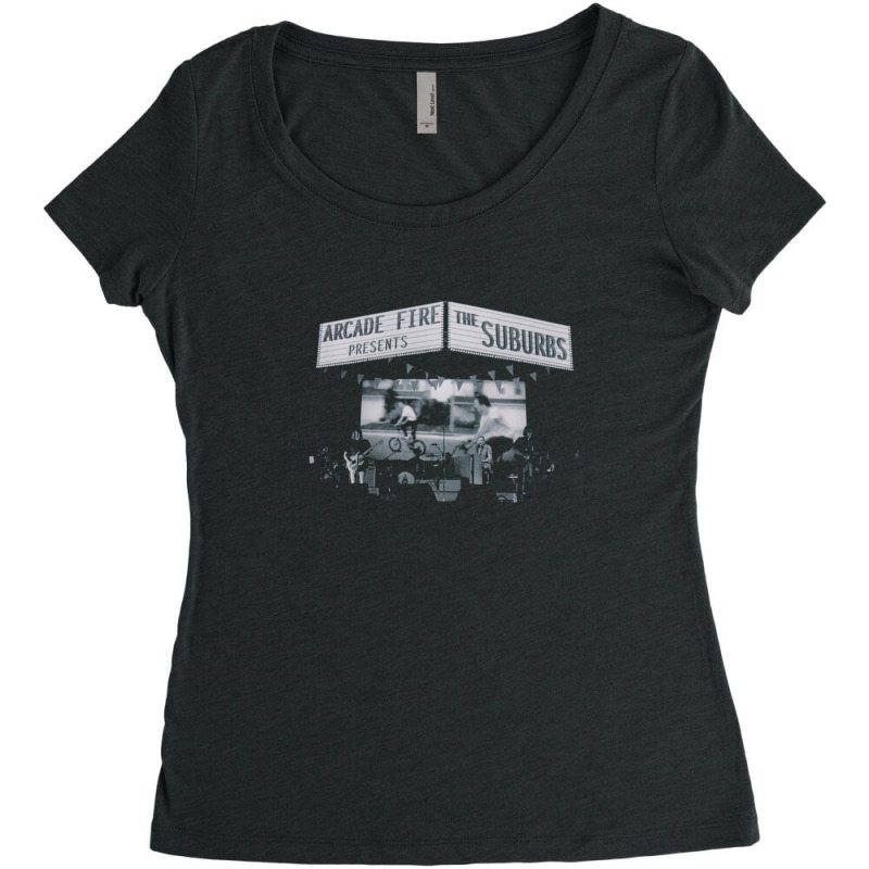 Arcade Fire 1 Women's Triblend Scoop T-shirt by MaryBirdsell | Artistshot