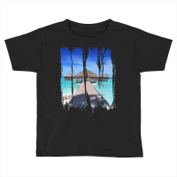 Maldives Gift Ideas T  Shirt Summer Beach Photography Maldives Holiday Toddler T-shirt | Artistshot