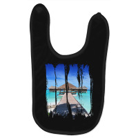 Maldives Gift Ideas T  Shirt Summer Beach Photography Maldives Holiday Baby Bibs | Artistshot