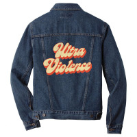 Ultra Violence Clockwork Orange Tribute Design Men Denim Jacket | Artistshot