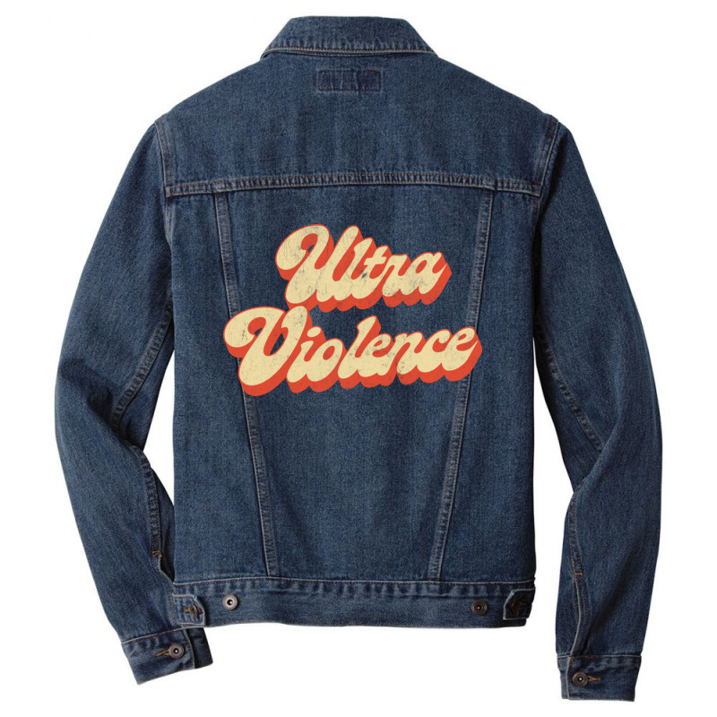 Ultra Violence Clockwork Orange Tribute Design Men Denim Jacket by hishamborgy | Artistshot