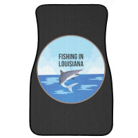 Limited Edition Fishing In Louisiana Front Car Mat | Artistshot