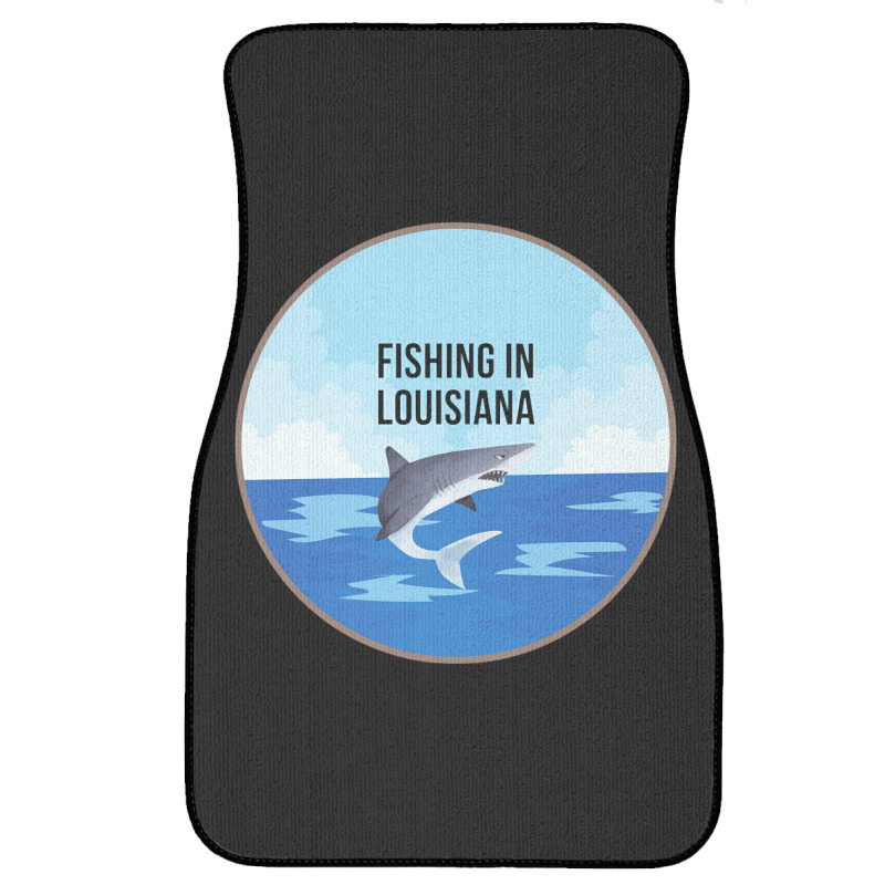 Limited Edition Fishing In Louisiana Front Car Mat | Artistshot