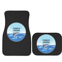 Limited Edition Fishing In Louisiana Full Set Car Mats | Artistshot