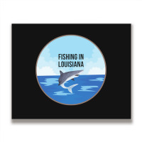 Limited Edition Fishing In Louisiana Metal Print Horizontal | Artistshot