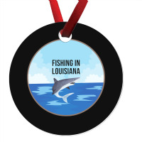 Limited Edition Fishing In Louisiana Ornament | Artistshot