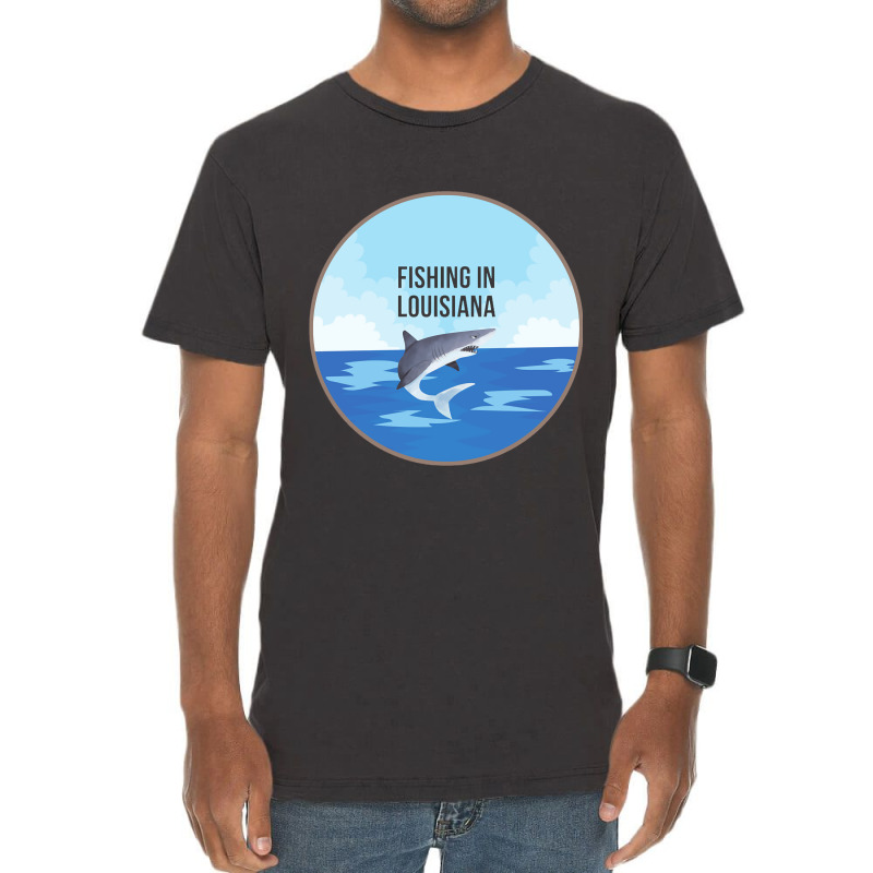 Limited Edition Fishing In Louisiana Vintage T-shirt | Artistshot