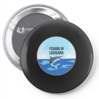 Limited Edition Fishing In Louisiana Pin-back Button | Artistshot